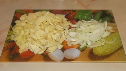 Рецепт картофеля жареного с луком