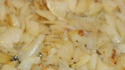 Рецепт картофеля жареного с луком
