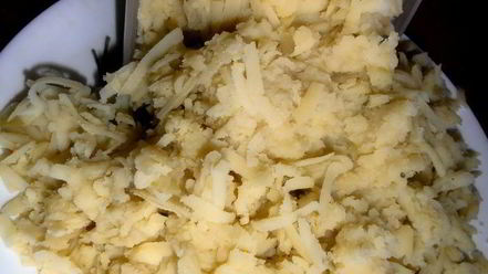 Рецепт картофельной шапки на курином фарше