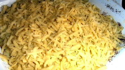 Рецепт картофельной шапки на курином фарше