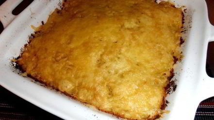 Рецепт картофельной шапки на курином фарше