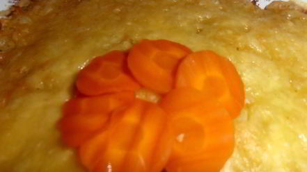 Рецепт картофельной шапки на курином фарше