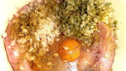 Рецепт картофельной шапки на курином фарше