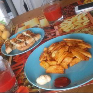 Рецепт Картошки по деревенски в духовке