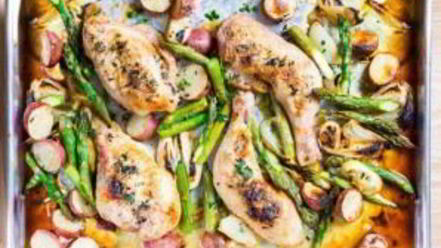 Рецепт картошки с курицей в духовке