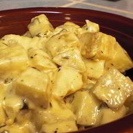 Рецепт Картошки в духовке под соусом