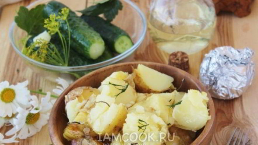 Рецепт картошки в мундире в фольге в духовке