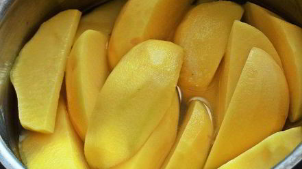 Рецепт лимонного картофеля с луком