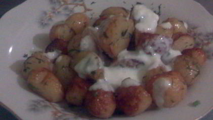 Рецепт Молодого картофеля с укропом