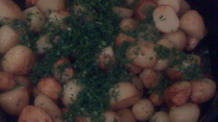 Рецепт молодого картофеля с укропом