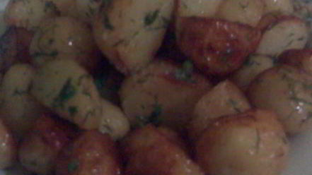 Рецепт молодого картофеля с укропом