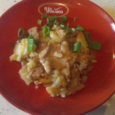 Рецепт Молодого картофеля со свининой