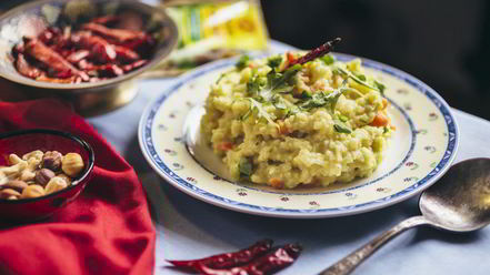 Рецепт острого риса на кокосовом молоке