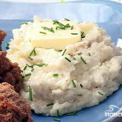 Рецепт Пюре из цветной капусты с чесноком и пармезаном