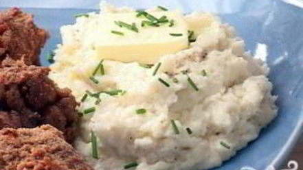 Рецепт пюре из цветной капусты с чесноком и пармезаном