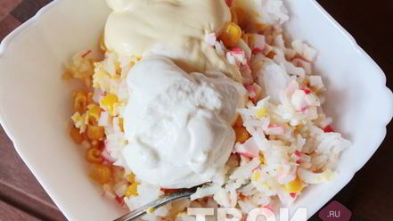 Рецепт риса с крабовыми палочками