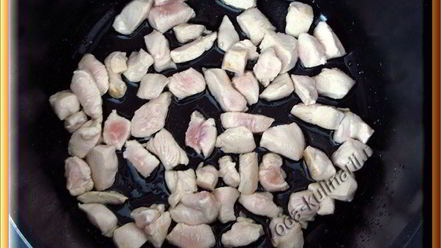 Рецепт риса с курицей и шампиньонами