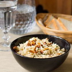 Рецепт Риса с лисичками