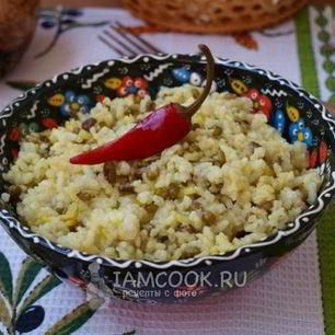 Рецепт Риса с машем и пряностями