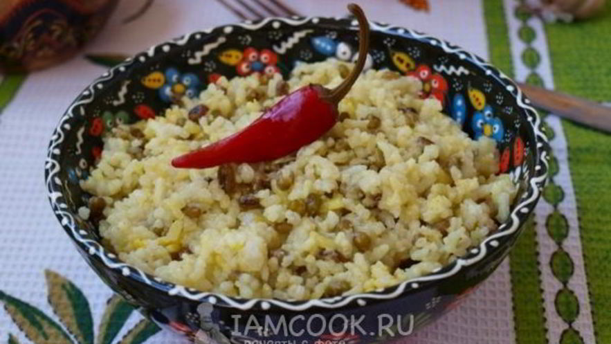 Рецепт риса с машем и пряностями