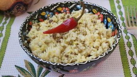 Рецепт риса с машем и пряностями