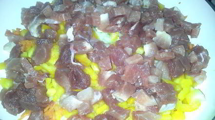 Рецепт риса с мясом и овощами