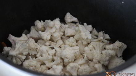 Рецепт риса с мясом и цветной капустой в мультиварке