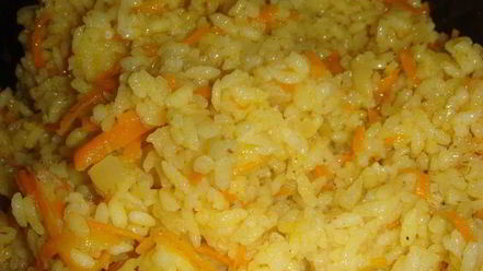 Рецепт риса с мясом в булочке