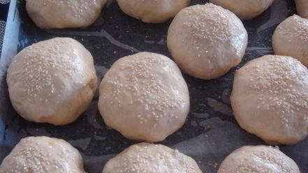 Рецепт риса с мясом в булочке