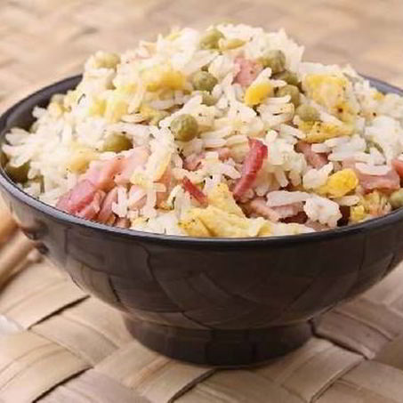 Рецепт Риса с овощами и беконом