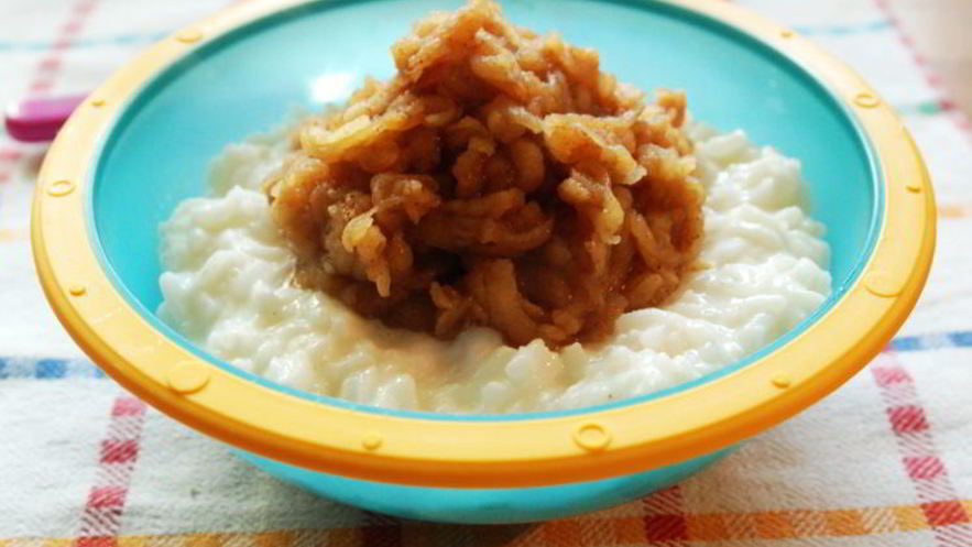 Рецепт риса с яблоками