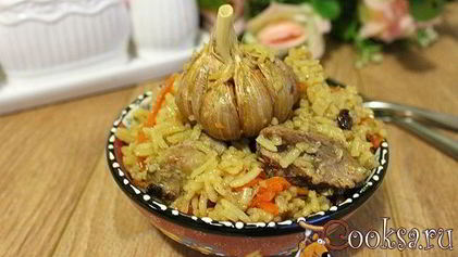 Рецепт Риса со свининой в мультиварке