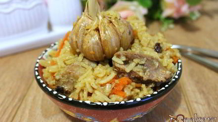 Рецепт риса со свининой в мультиварке