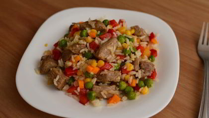 Рецепт Риса со свининой