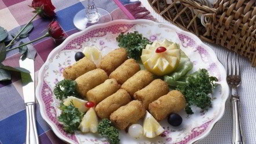 Рецепт рисовых крокетов с куриной начинкой