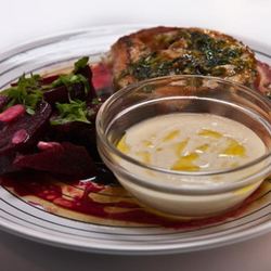 Рецепт Скордальи с жареной треской