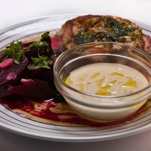 Рецепт Скордальи с жареной треской