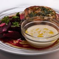 Рецепт Скордальи с жареной треской