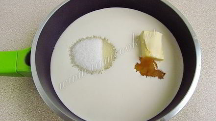 Рецепт сливочно-медового ирис пчелка