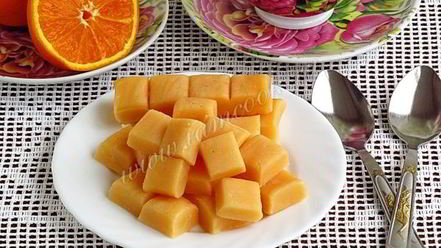 Рецепт сливочно-медового ирис пчелка