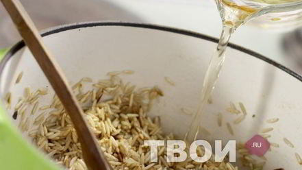 Рецепт тушеного риса