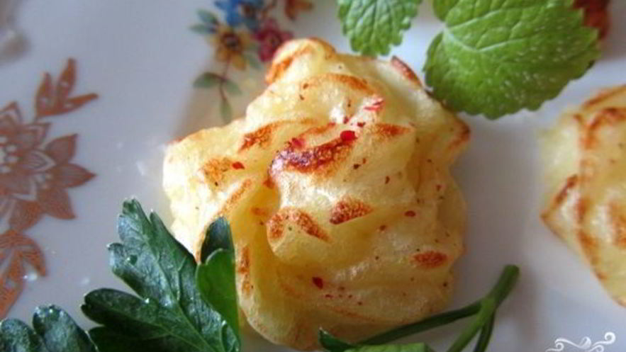 Рецепт запеченного пюре в духовке