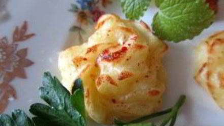 Рецепт запеченного пюре в духовке