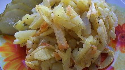 Рецепт жареной картошки
