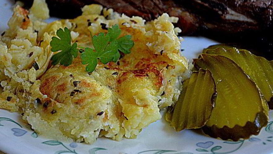 Рецепт жареного картофеля по-щвейцарски