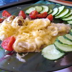 Рецепт Жареного картофеля с говядиной в сметанном соусе