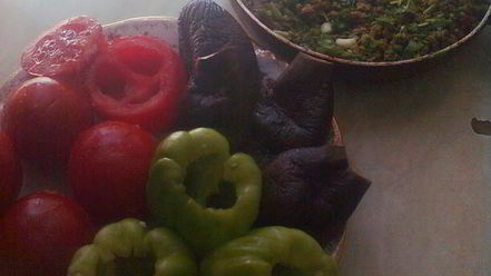 Рецепт баклажановой долмы *три брата*