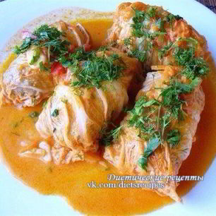 Рецепт Диетических голубцов