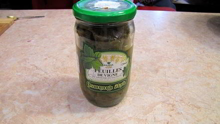 Рецепт долмы — голубцов в виноградных листьях