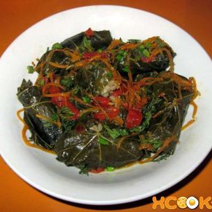 Рецепт Долмы из маринованных листьев